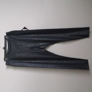 AVA & VIV Faux Leather Stretch Pants